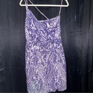 XL Karla Sequin Iridescent Bodycon Party Dress